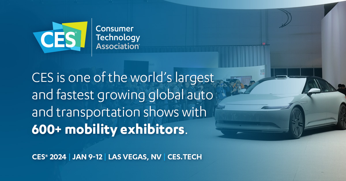 CES is one of the world's largest and fastest growing mobility shows