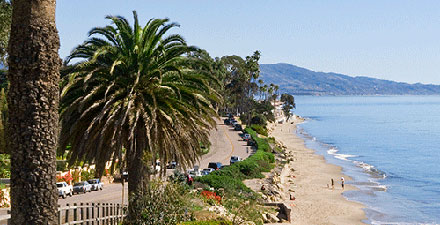 Landscape image of Santa Barbara, California 