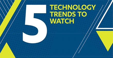 5 technology trends to watch banner
